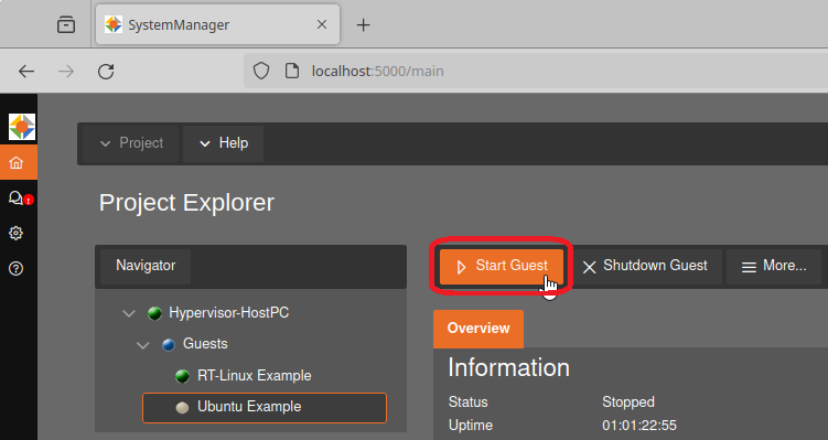 Hypervisor Start Ubuntu after RT-Linux.